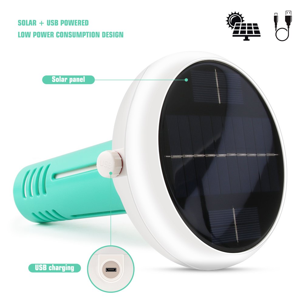 Zigbee Solar Waterproof Chlorometer Chlorine pH TDS EC ORP Salinity TEMP 7 in 1 Water Quality Monitor for Swimming Pools
