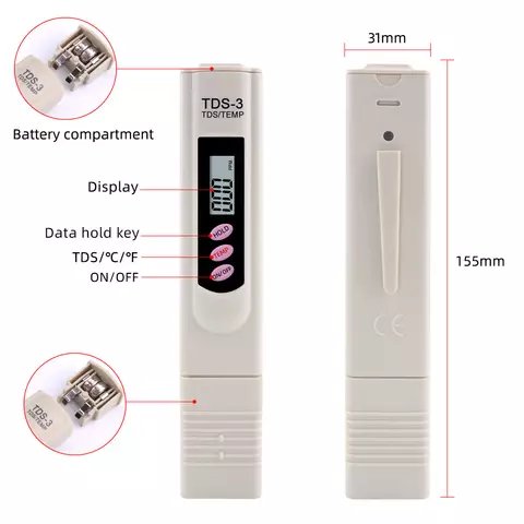 Digital Tds Tds-3 Pen Portable Tds Meter