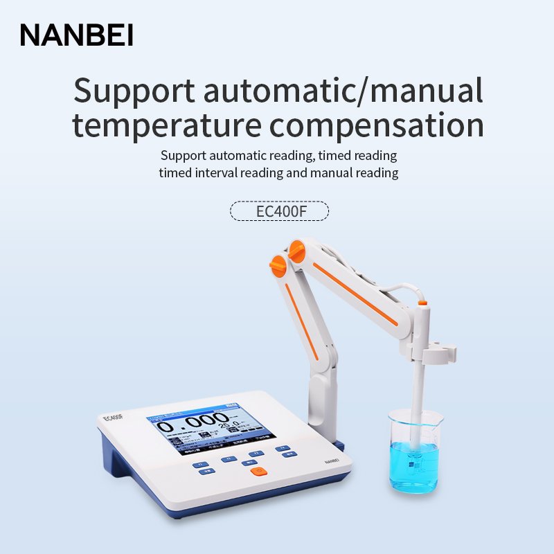 Laboratory Benchtop Water EC Temperature Resistivity TDS Salt test conductivity meter price