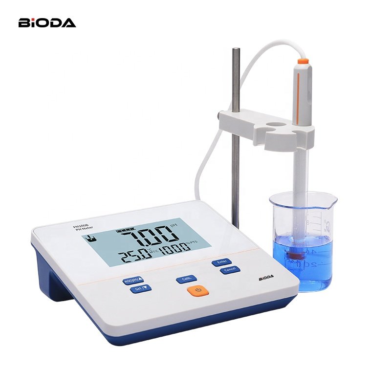 Lab Benchtop F- Cl- Br- I- NO3- BF4- NH4+ ion concentration meter ppm ion analyzer ph meter