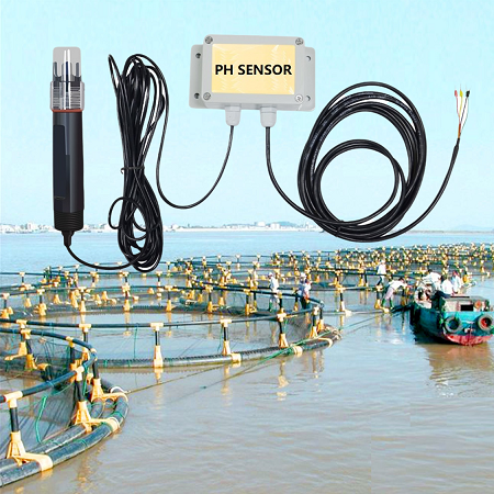 Lora Lorawan Gprs 4G Wifi Wireless Industrial Ph Probe Meter For Water Treatment