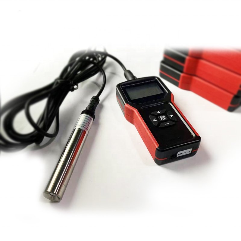 Aquarium Dissolved Oxygen Sensor Meter Oortable Dissolved Oxygen ph Meter Water Oxygen Tester