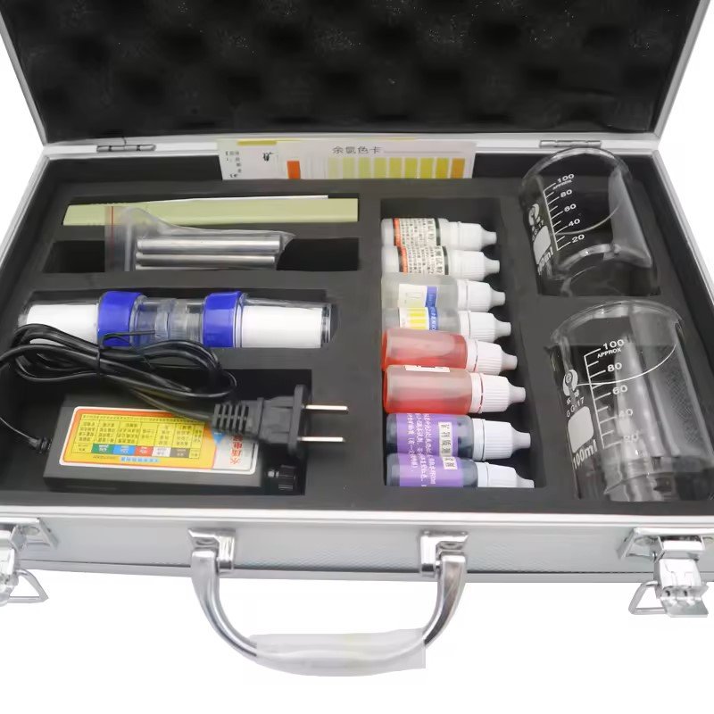 pH Chlorine Reagent Detection Instrument Water Quality Testing Tool Kit