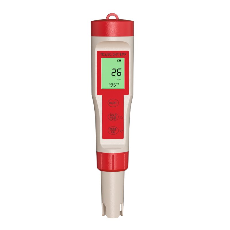 Portable water quality tester Pen 5 in 1 tester pen meter TDS/EC/PH/Salinity value/Temp Digital Water Detector