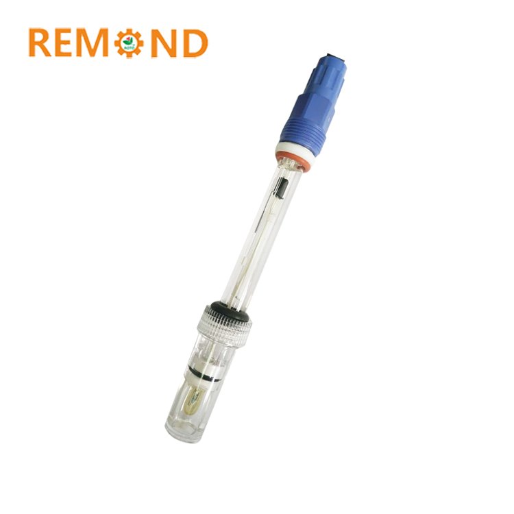 Online high temperature ph glass electrode water ph sensor meter