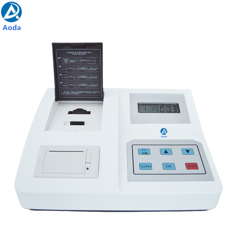 Aoda AD-Q3 Laboratory Soil Fertilizer Plant NPK PH Organic matter test Soil nutrient meter