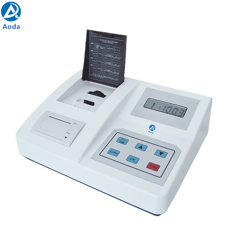 Aoda AD-Q3 Laboratory Soil Fertilizer Plant NPK PH Organic matter test Soil nutrient meter