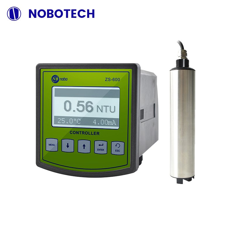 Nobo water online intelligent turbidity analyser ZS-600 with digital turbidity sensor in line turbidity meter