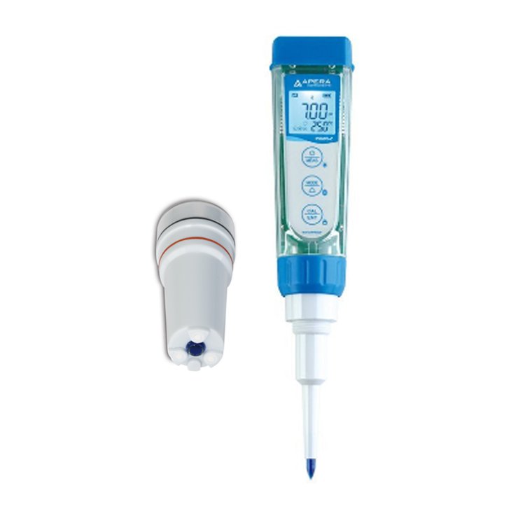 PH60F-Z Smart Pocket pH Tester Kit,Digital Blue tooth pH meter for paper, leather, fabric, skin and scalp pH