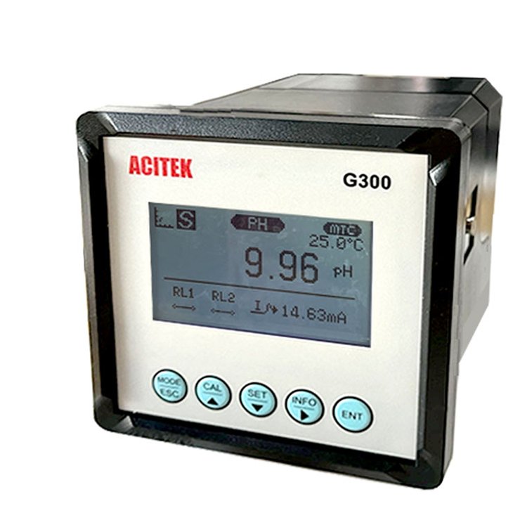 smart sensor 6 in 1 digital benchtop professional high precise glass electrode ph meter ip67 for waste water