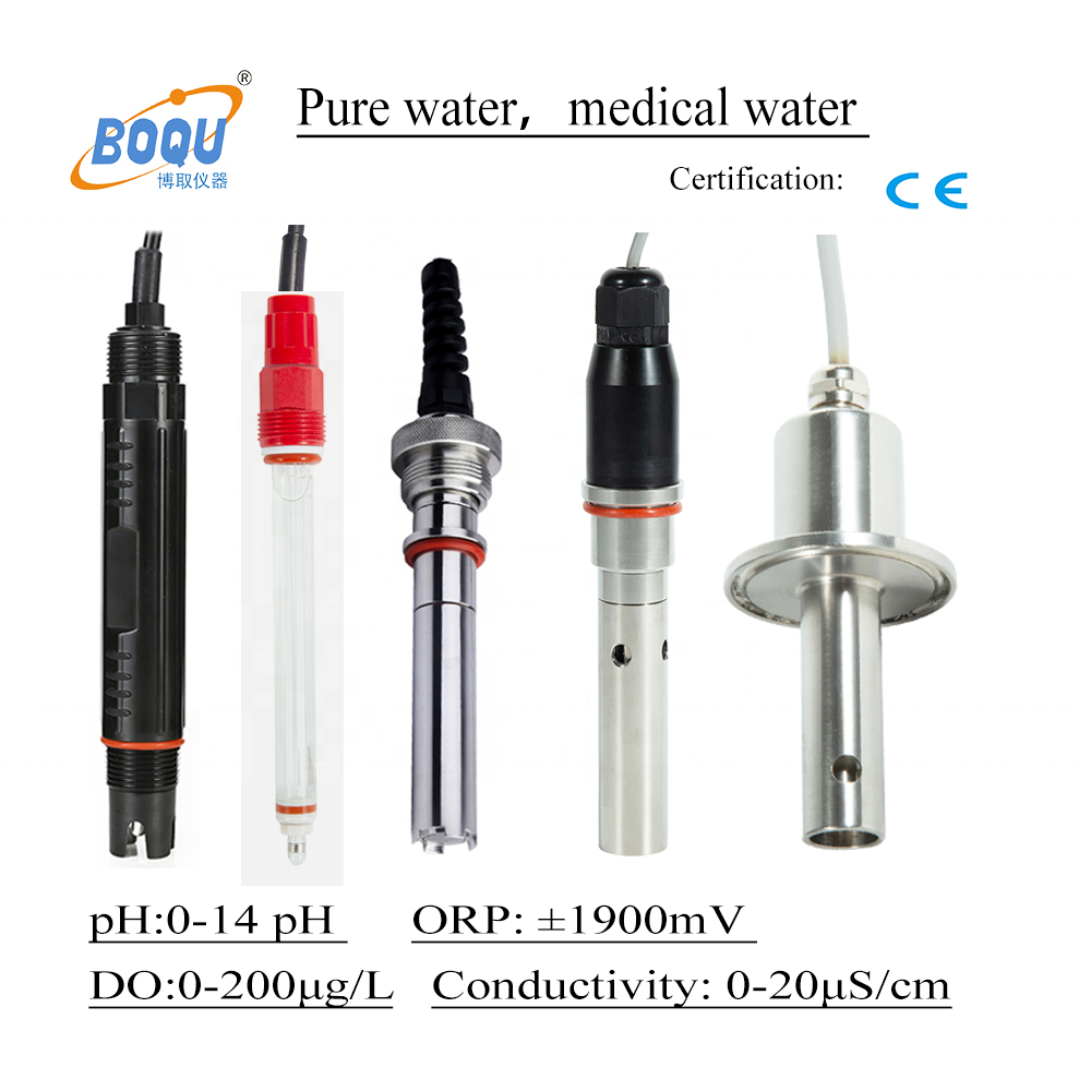 Analog Signal Output Online TDS Salinity Resistivity Conductivity Dissolved Oxygen ORP pH Sensor