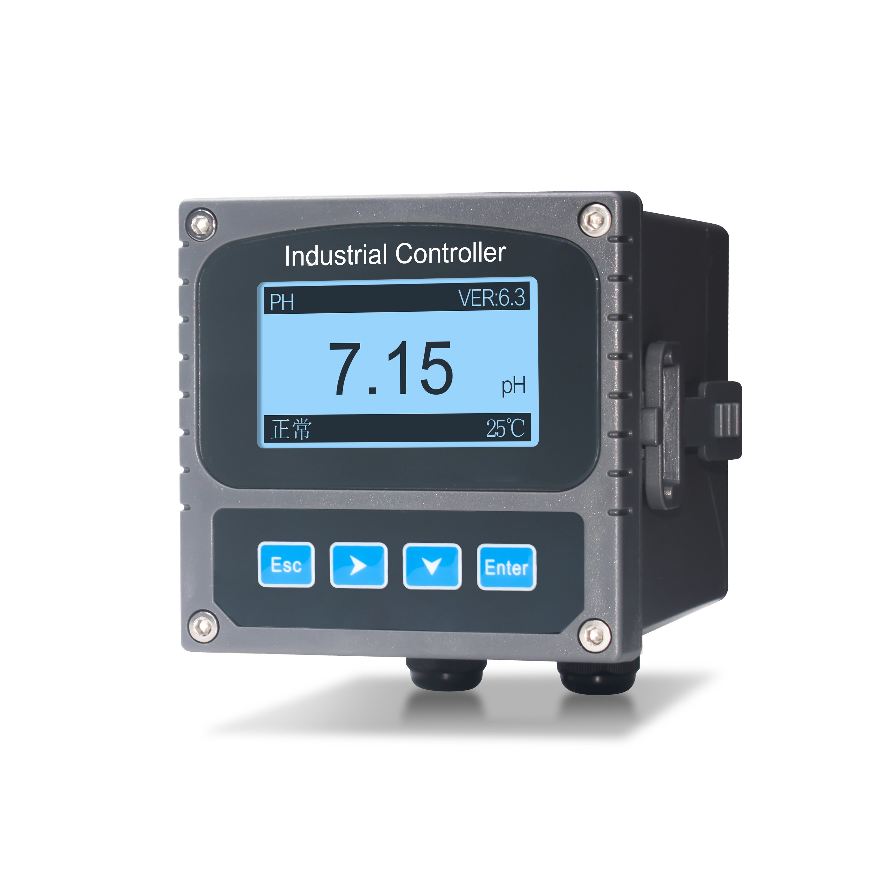Smart Online Bluetooth Hydroponic EC PH Meter 5 In 1 TDS EC PH Meter