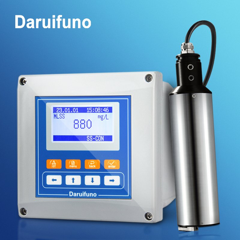 IP68 Online Digital Suspend Solids MLSS Sensor Probe for Sewage Plant