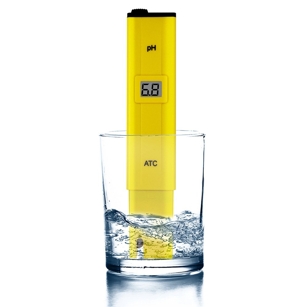 Factory Direct Portable pH Water Tester for Aquariums - pH Meter for Acid-Base Analysis