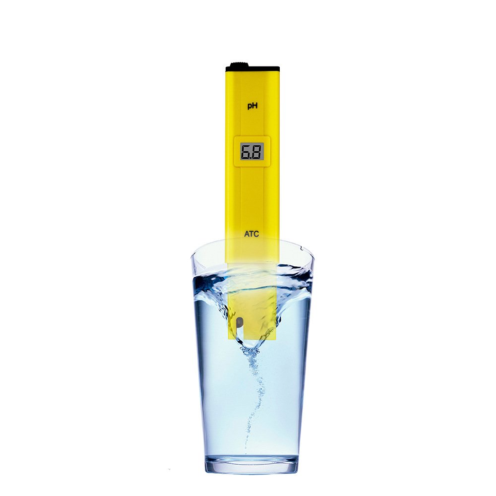 Factory Direct Portable pH Water Tester for Aquariums - pH Meter for Acid-Base Analysis