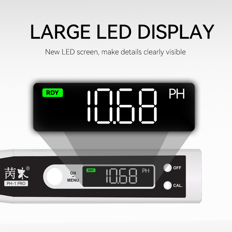 Fish pond Water quality pH test pen portable aquarium fish tank pH meter high precision pH value tester detection