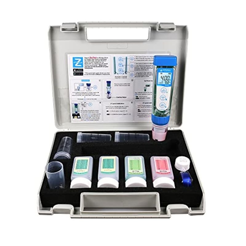 Pocket Multi-Parameter Digital Water Quality Meter Measure pH mV TDS EC Salinity With Bluetooth Wireless Data Storage