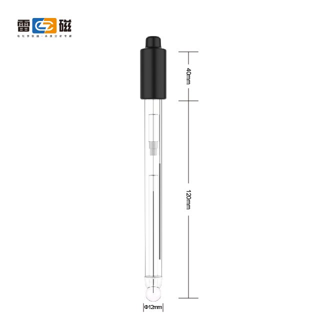 65-1D pH combination probe used in laboratory glass shell material BNC connector 12*20mm ph meter electrode sensor