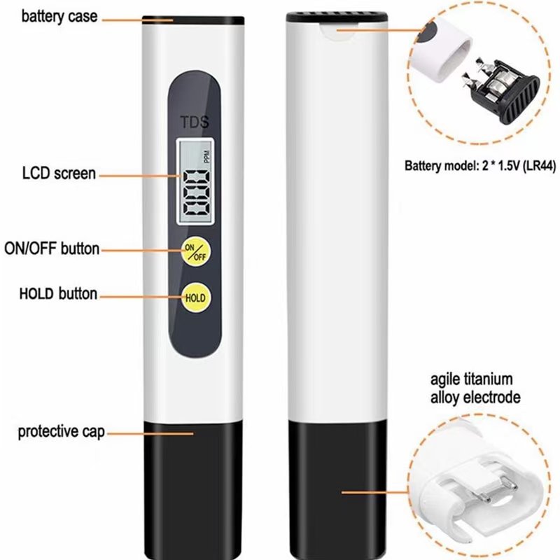 Pen Type TDS Meter Water Quality Tester Digital Water Tester for Drinking Water,Well