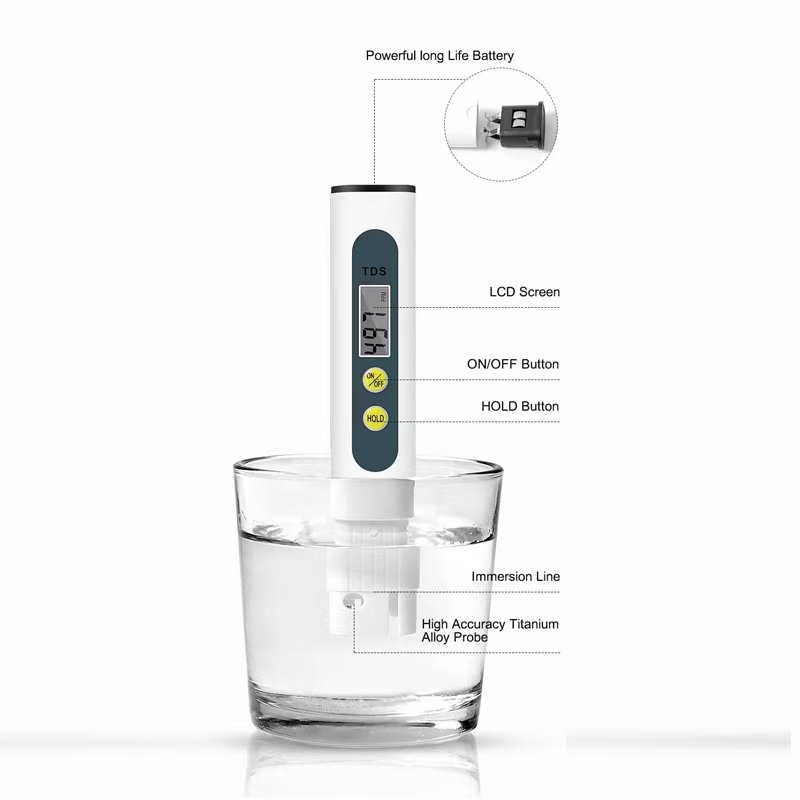 Pen Type TDS Meter Water Quality Tester Digital Water Tester for Drinking Water,Well