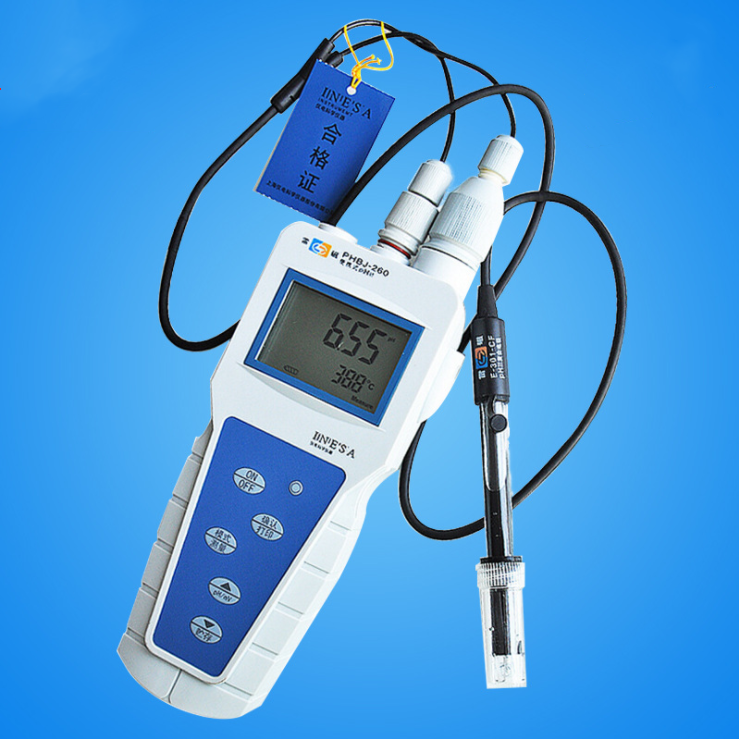 PHBJ-260 Portable PH Meter,electrochemical Instrument, Laboratory Ph Meter CN;JIA Yaou