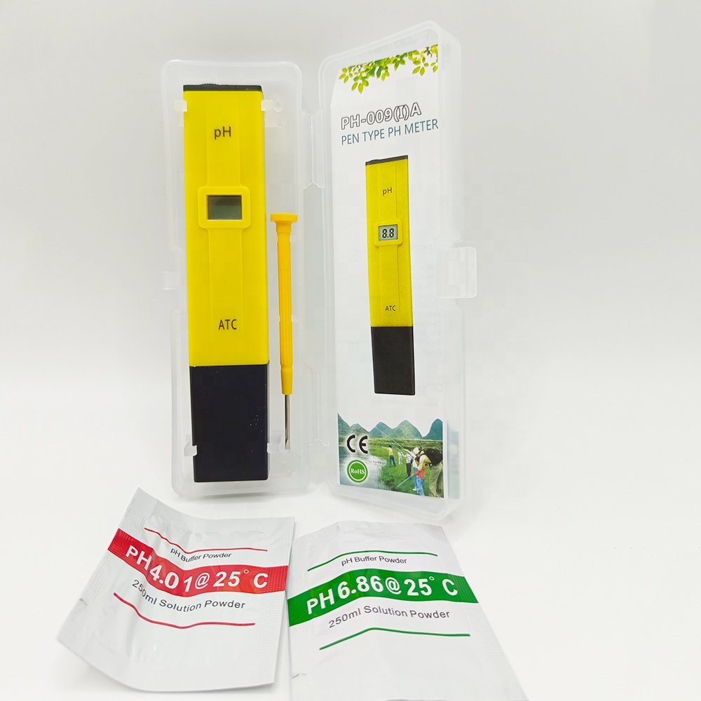 Aquarium ATC PH meter Handheld Digital Display PH Value Water Quality Analysis 0.00-14.00pH Portable pH Tester Pen