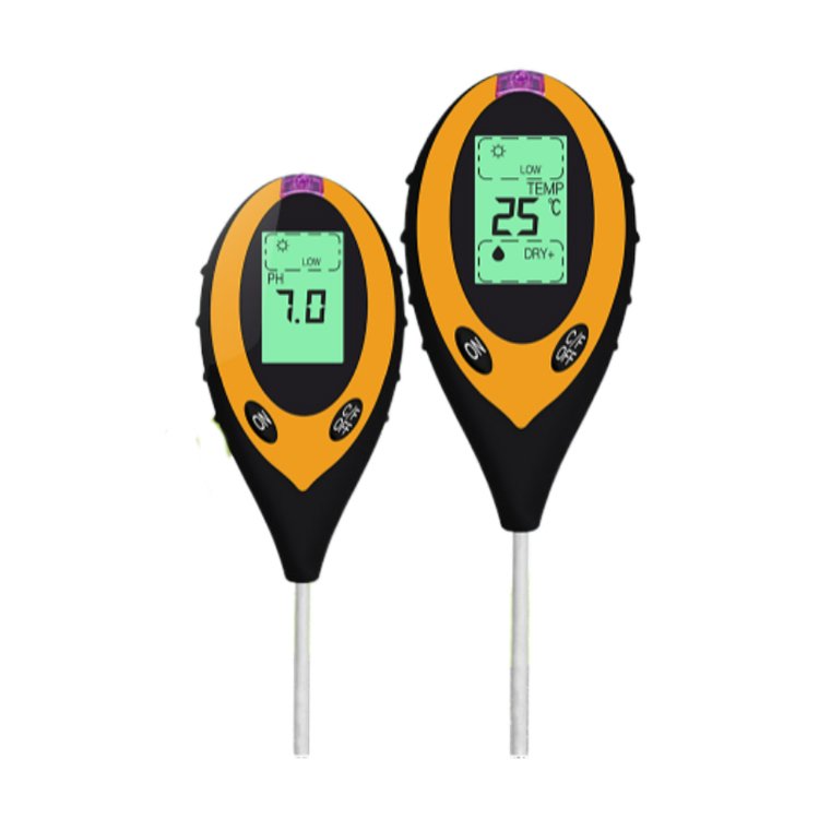 SENTEC Portable 3 in 1 Soil Meter Sensor Tester Soil PH Moisture Temperature Sunlight Test Pen with Backlight for Flower Lawn