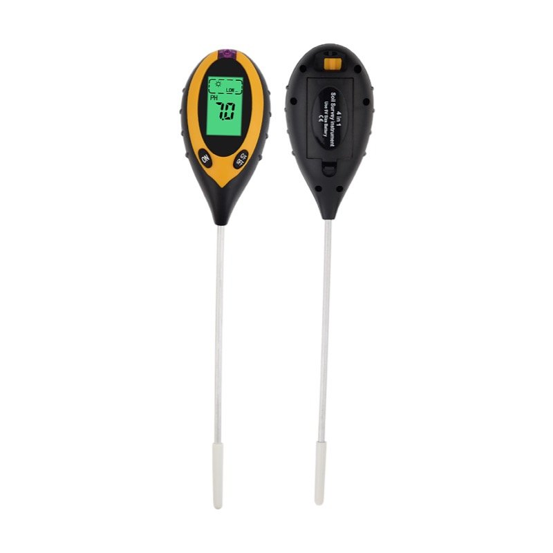 SENTEC Portable 3 in 1 Soil Meter Sensor Tester Soil PH Moisture Temperature Sunlight Test Pen with Backlight for Flower Lawn