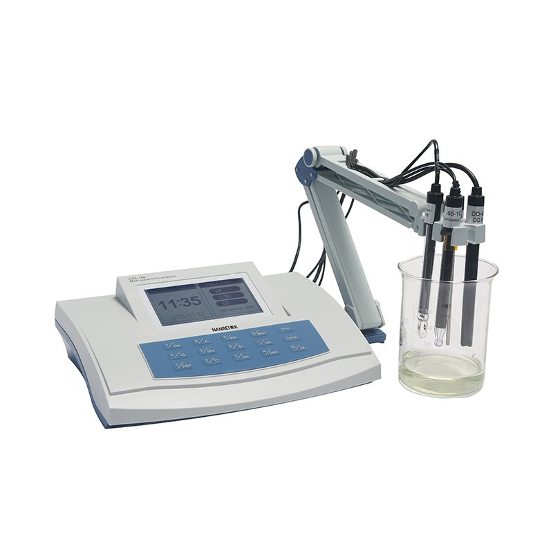 MP551 pH mV ISE Conductivity DO GLP standards Multi parameter water meter
