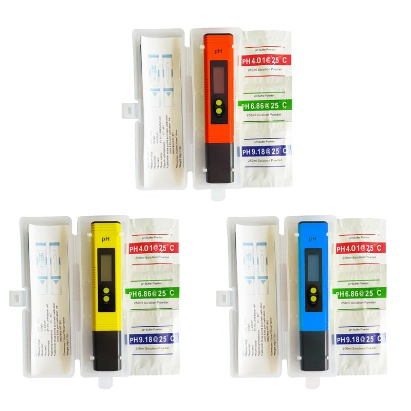 New Selling Digital PH Meter Automatic Calibration 0.01 Water Quality Test PH-02
