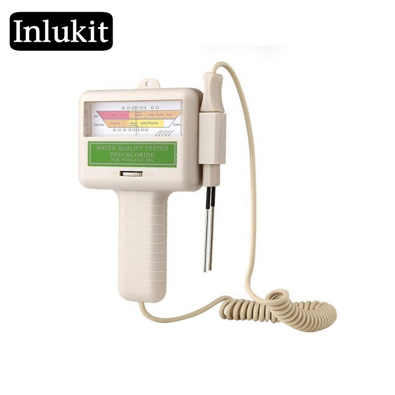 water PH and CL2 Levels Swimming pool water tester Chlorine Tester PH value Quick test