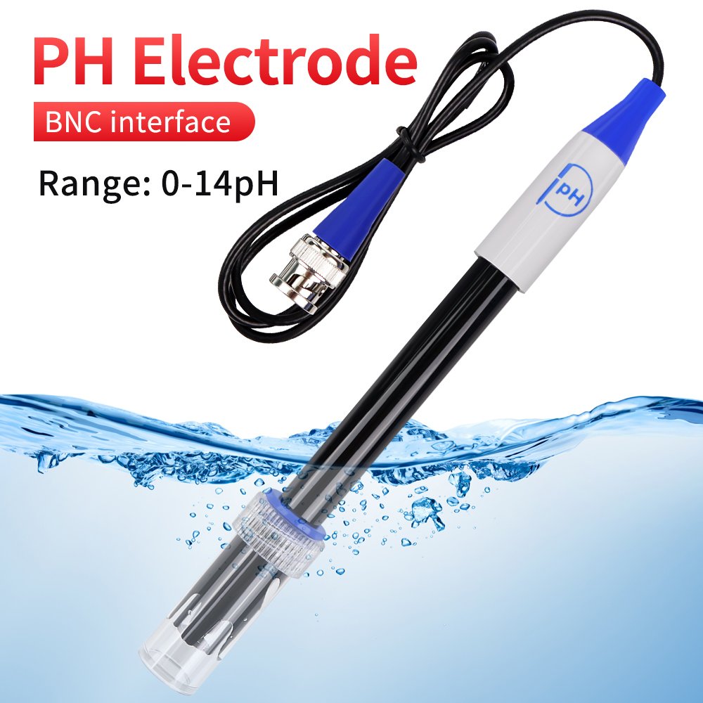 New Arrivals PH Electrode Replacement PH Probe Meter for Water Aquarium Electrode Test BNC Connector