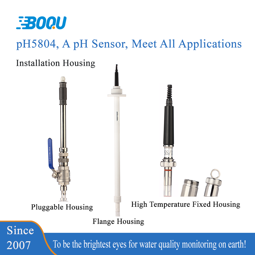 High Quality Low Ionic Medium Water Quality Monitoring Two-cavity structure reference system 0-14pH Glass orp probe