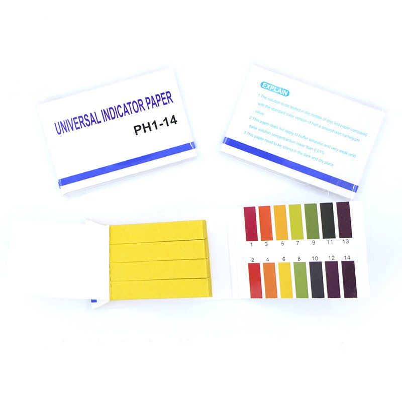 Widely used Universal Red litmus ph meter paper test strips full range from 1-14