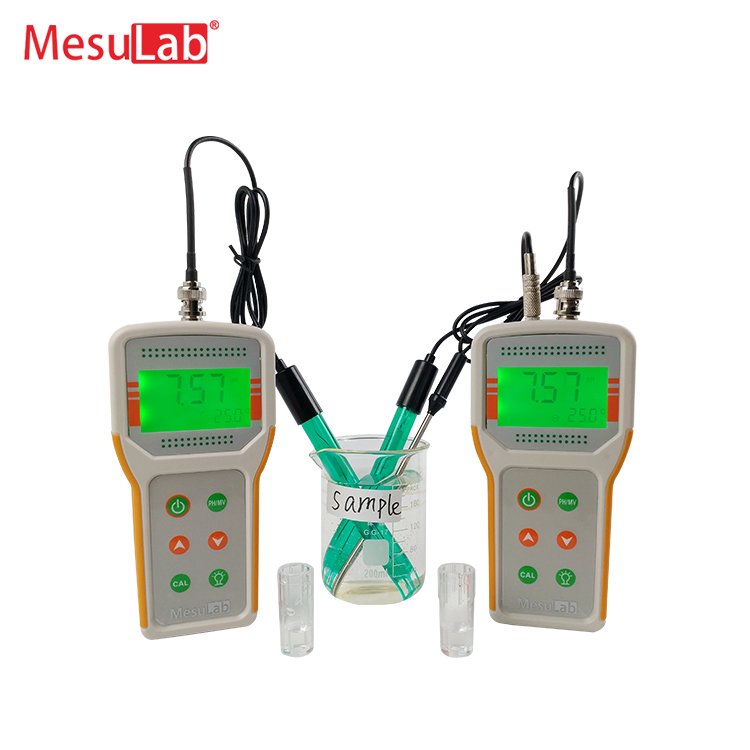 Hot Guangzhou MesuLab high quality handheld hand held liquid water digital portable ph tester ph meter price