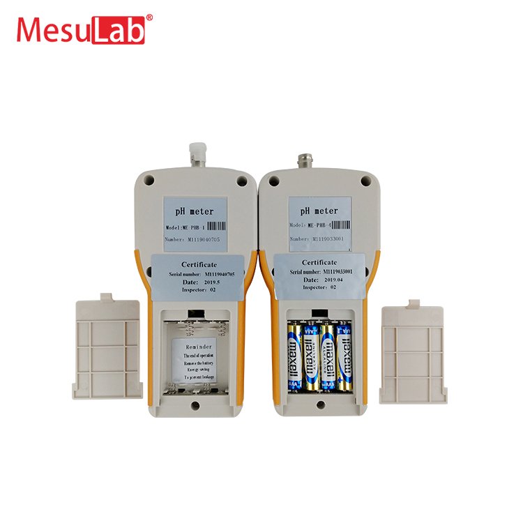 Hot Guangzhou MesuLab high quality handheld hand held liquid water digital portable ph tester ph meter price
