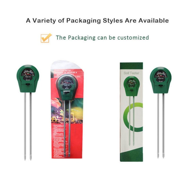 3-in-1 moisture/ph/light Soil Tester Moisture Meter Light Meter Soil PH Meter for Plants Crops Flowers Vegetable