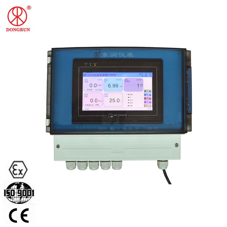 Diversified parameter all in one water monitor instrument