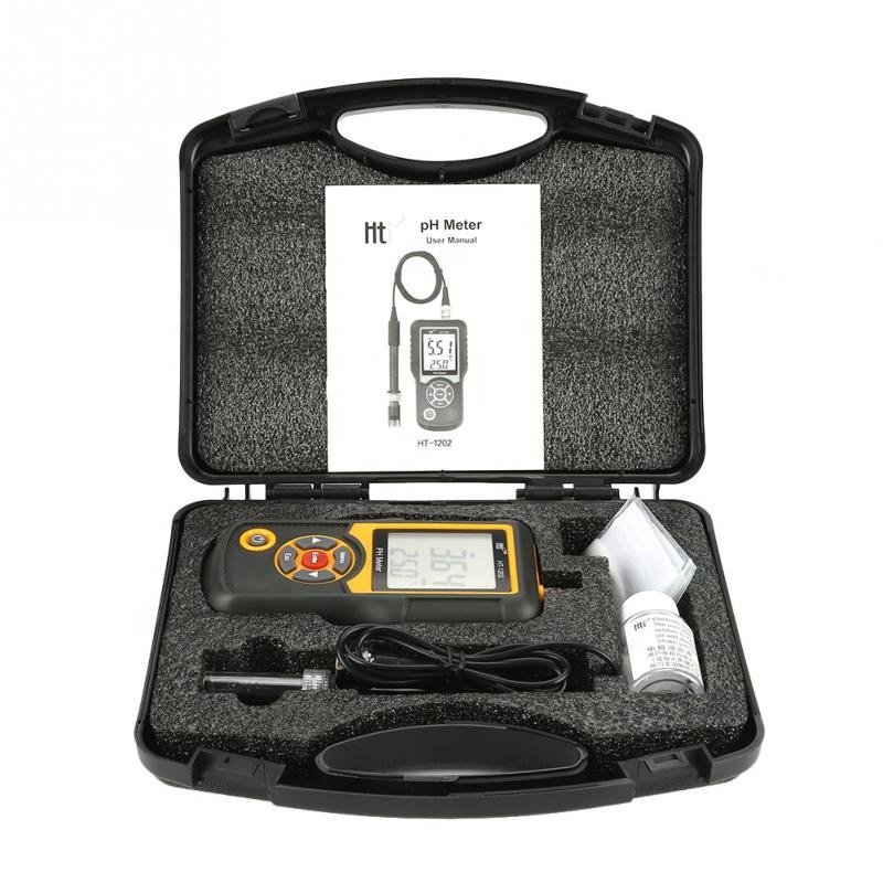 Hti Environmental Protection High Measurement Precision Digital Laboratory Ph Meter Ht-1202 Water Ph Monitor