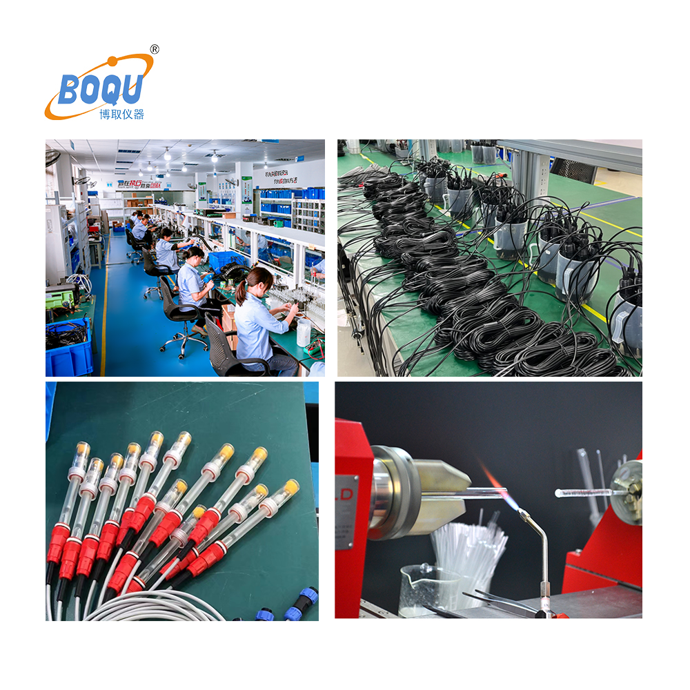 BOQU IOT Water Quality Online 4-20ma RS485 Industrial Digital Analog Glass ORP pH Replacement Electrode Probe Sensor Price