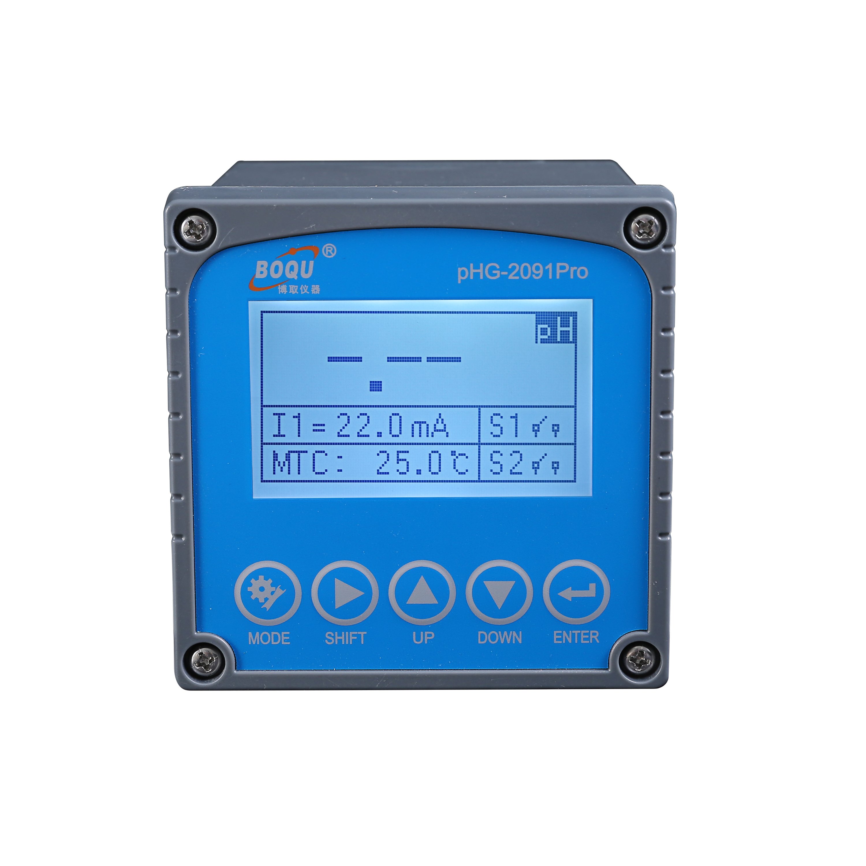 pHG-2091PRO Automatic Ph Controller Do Ec Orp Meter RS485 4-20ma Online PH Meter for waste water