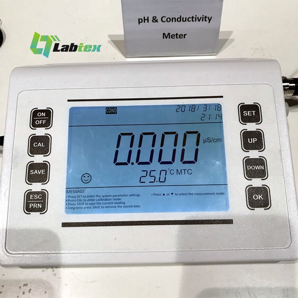 LABTEX Bechtop PH Meter Laboratory Digital PH Tester/Meter Professional Water PH Meter with Electrode