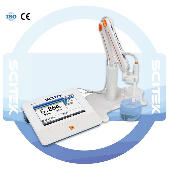 SCITEK Benchtop pH Meter Automatic electrode diagnostics pH Meter for laboratory