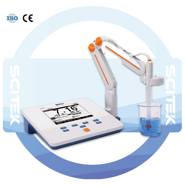 SCITEK Benchtop pH Meter Automatic electrode diagnostics pH Meter for laboratory