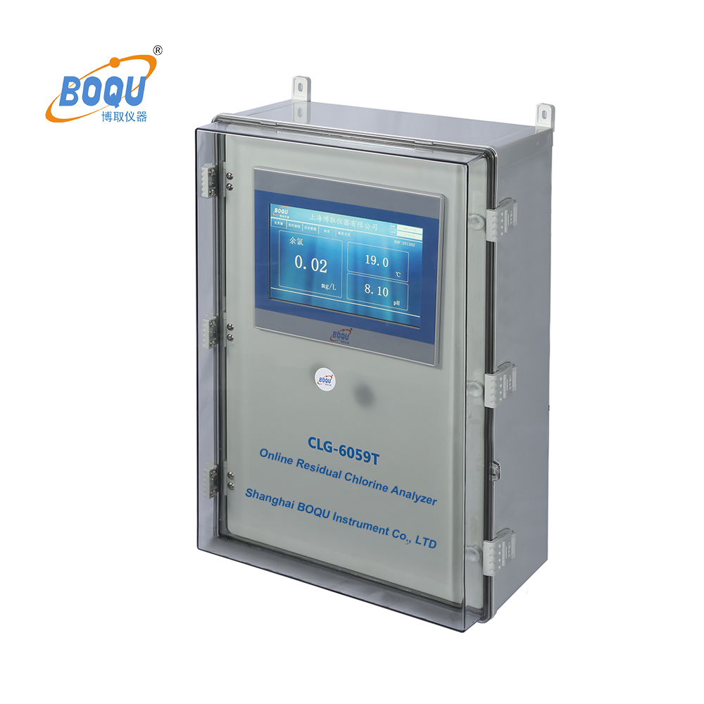 CLG-6059T Integrated Industrial Online Free Residual Chlorine Measurement Analyser Detector Analysis Controller Analyzer Meter