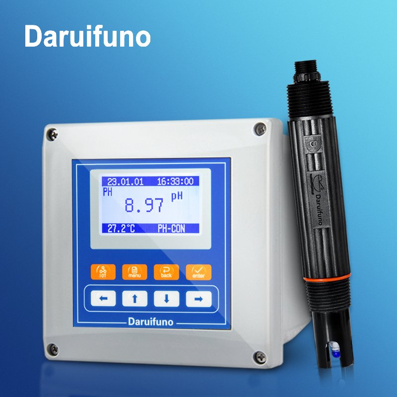 Industry Online RS485 Digital PH ORP Analyzer PH ORP Meter For Water