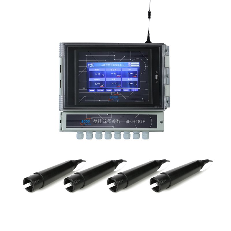 BOQU MPG-6099 analyzer with RS485 Modbus RTU for Ground water and Sewage treatment multiparameter monitor