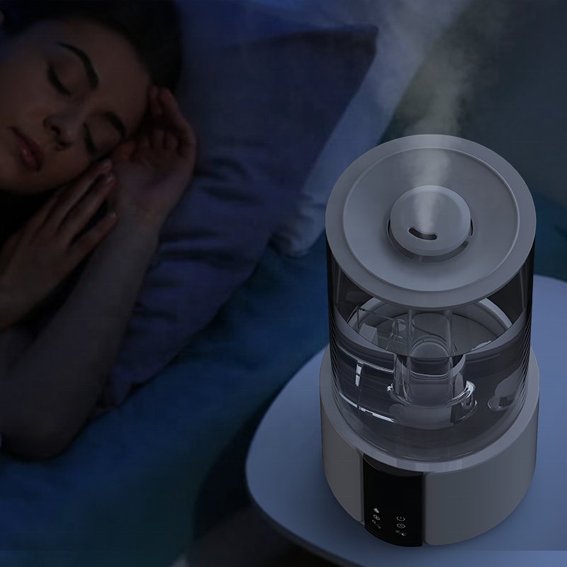 5L Portable Humidifier 7 Color Led Night Light Warm Mist Ultrasonic Mist Air Humidifier For Home Office
