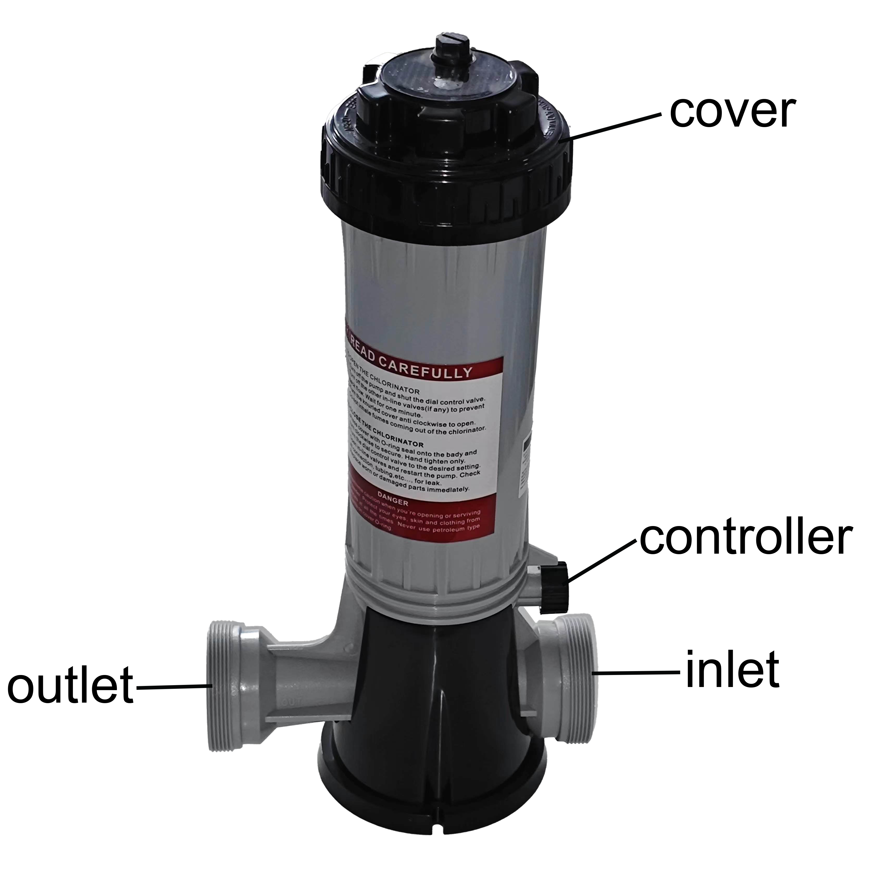 Swimming Pool Automatic Chlorine Feeder for Swimming Pool Dosing Choline Chemical Feeder Dispenser Pool Water Cleaner