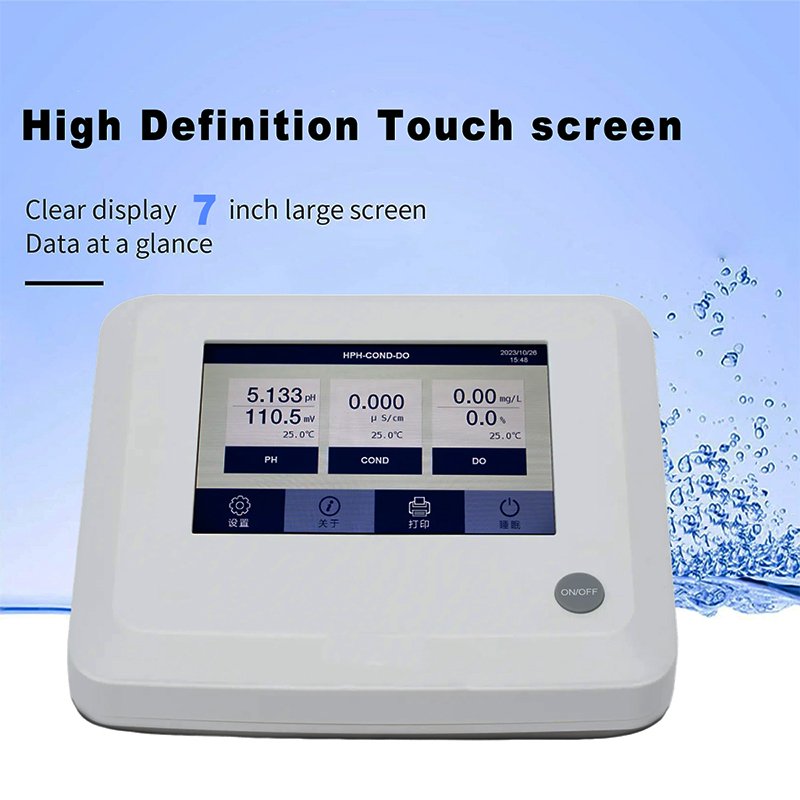 2024 new KRC Water Test Instruments Ph Tester Milk Blood Cosmetics Multi Parameter Water Quality Analyzer Benchtop Ph Meters